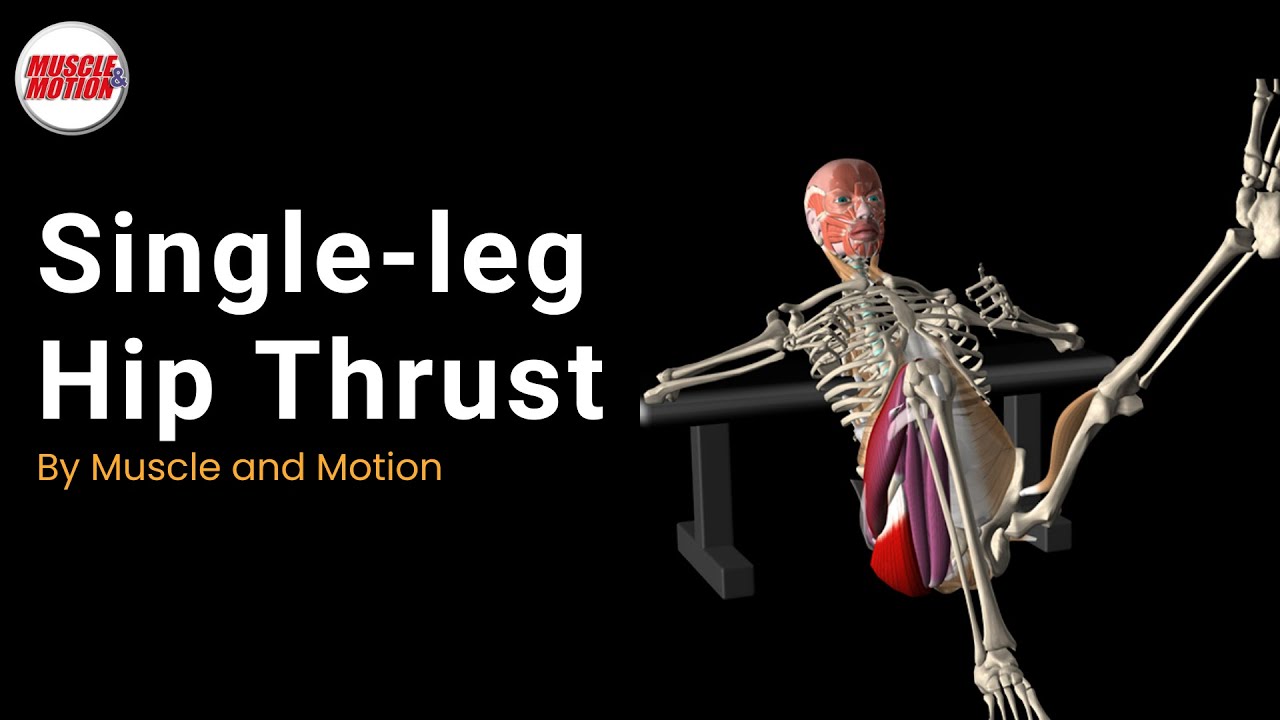 Perfect Your Single Leg Hip Thrust: Boost Glute Strength & Stability