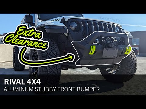 Maximize Off-Road Clearance for 38” Tires | Rival Gen 2 Stubby Bumper Install for Jeep JL, JK, & JT