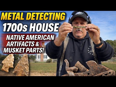 Metal Detecting a 1700s House | Native American Artifacts & Musket Parts FOUND!