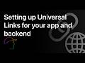 How To Add Universal Links To Your IOS Apps