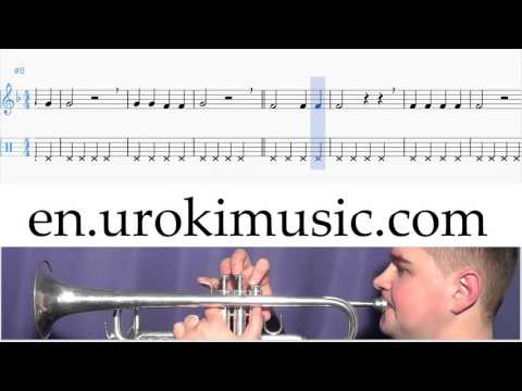 How to Play Trumpet Maroon 5 She Will Be Loved  C#1 S#2 L#3 Melody School Learn Class Course Tutoria