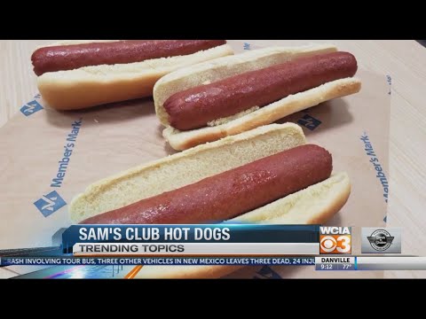 SAMS CLUBS HOT DOGS