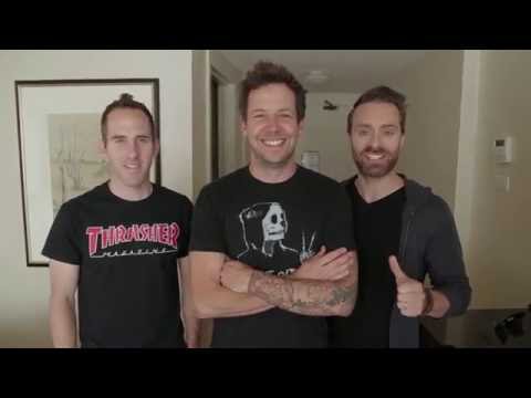 Simple Plan - Taking One for the Team Australian Tour 2016 [Video Message]