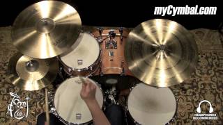 Video thumbnail for Sabian 20" AA Raw Bell Crash Cymbal (2200772-1042215Z) by Memphis Drum Shop