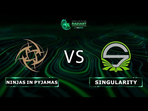 ШВЕДСКИЕ БАЙТЫ | Ninjas in Pyjamas vs Team Singularity - RU @Map1 | Dota 2 Tug of War: Radiant