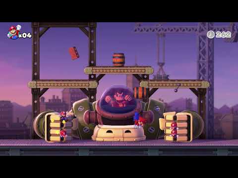 Final Battle - Mario Vs DK Mecha + Ending - Mario Vs Donkey Kong - Nintendo Switch