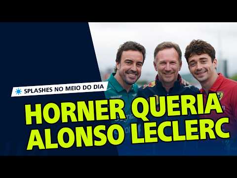 Horner comenta - tentou contratar Alonso e Leclerc na Red Bull - notícias da semana na F1 #f1