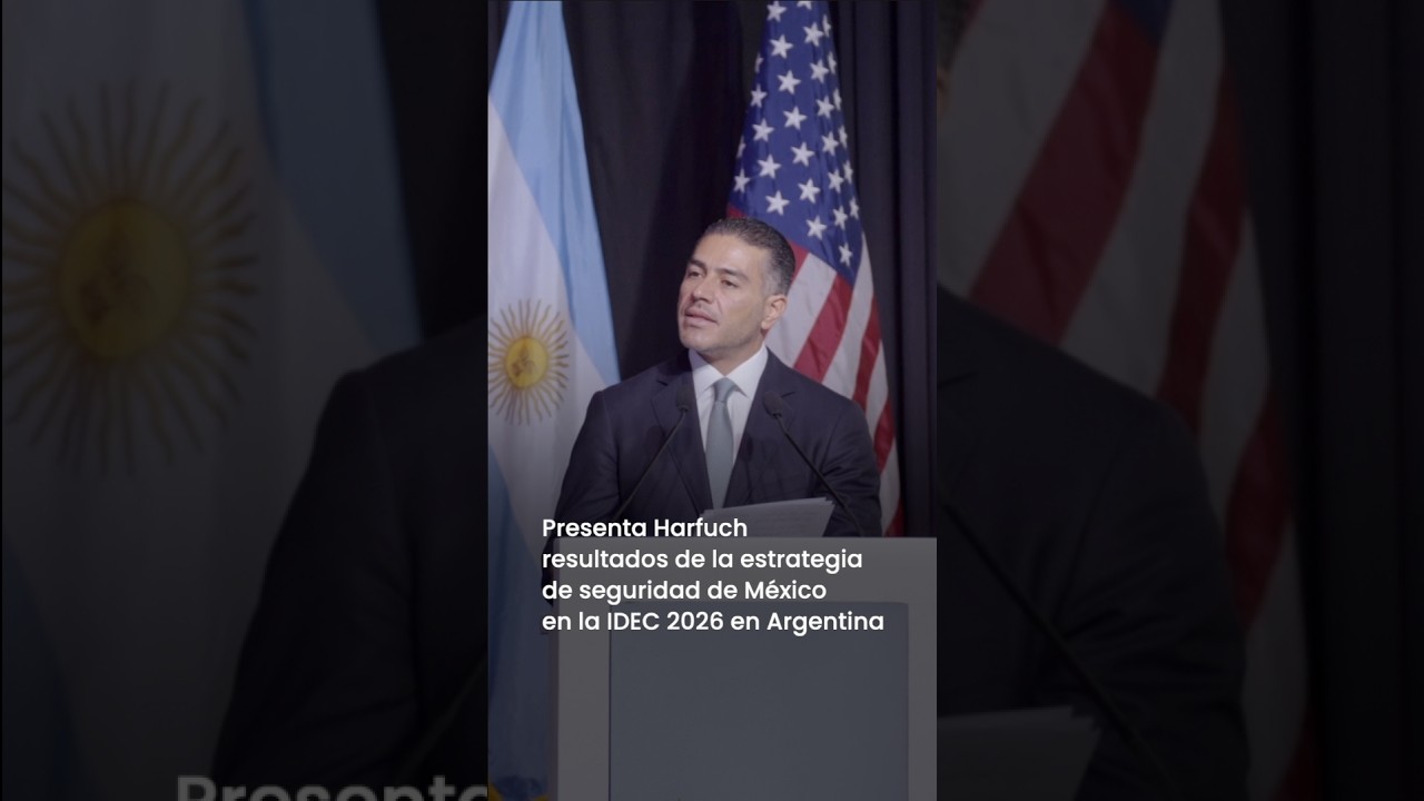 Presenta Harfuch resultados de seguridad de M&eacute;xico en Argentina