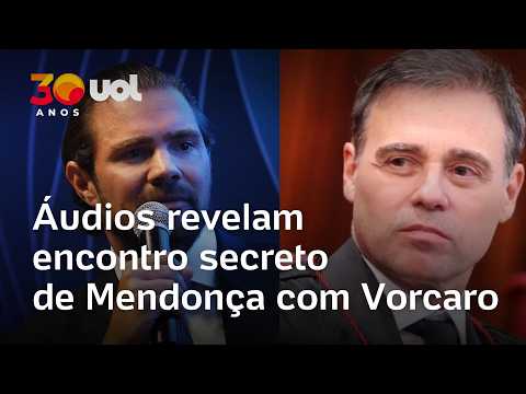 Áudios revelam encontro secreto entre Vorcaro e André Mendonça; ouça gravação