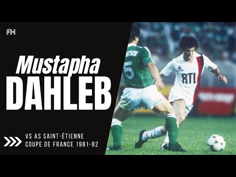 Mustapha Dahleb ● Skills ● PSG 2-2 AS Saint-Étienne (8:7) ● Coupe de France 1981-82