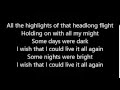 Rush - Headlong Flight (Lyrics)
