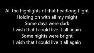 Rush - Headlong Flight (Lyrics)