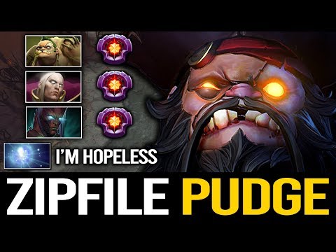 Zipfile Pudge IS HERE!! Crazy Party 3 MASTER TIER HEROES | Pudge Official