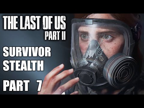 THE LAST OF US PART 2 Stealth Survivor Gameplay Walkthrough Part 7 – The Tunnels and Stinky Zombies