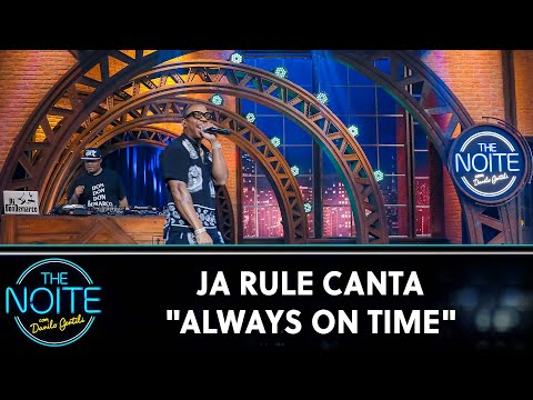 Ja Rule canta "Always On Time" | The Noite (19/11/24)