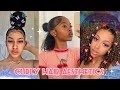 2024~💖Best Aesthetic Natural Curly hairstyles 🦋✨ #curlyhair #compilation