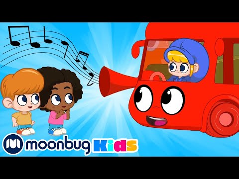 The Wheels On The Bus | @Morphle Baby Cartoons & Songs | Sing Along With Me! | Moonbug Kids
