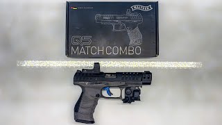 Video: Walther Q5 Match 5 tum Combo Set 4.5mm Diabol Pistol