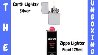 Earth Lighter Silver Zippo Lighter Fluid 125ml | Which liquid is used in lighter? | vlogs