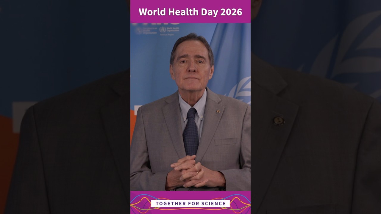 Together for Science - Dr Jarbas Barbosa, World Health Day 2026