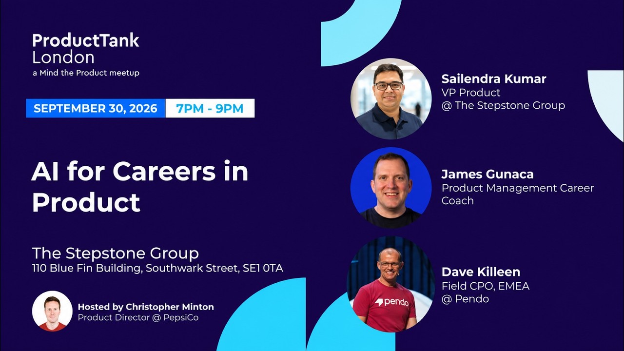 AI for Careers in Product | ProductTank London