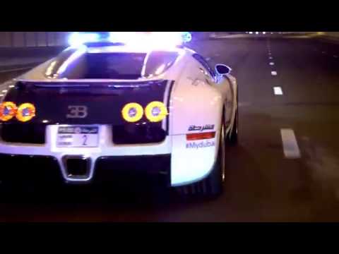 Dubai Police Cars - The world's fastest police cars!