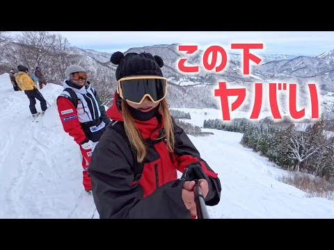 【神立スノーリゾート】本日オープンした1番上のコースがヤバすぎる
