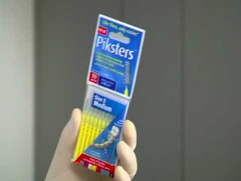 Piksters Interdental Brushes - How To Use Piksters Video
