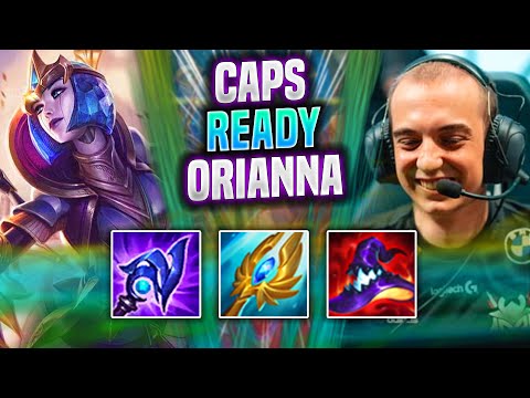 CAPS IS READY TO PLAY ORIANNA! - G2 Caps Plays Orianna Mid vs Kai'sa! | Season 2022