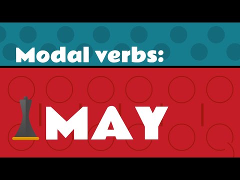 MAY-VERBOS MODALES EN INGLÉS / MAY-MODALS VERBS IN ENGLISH