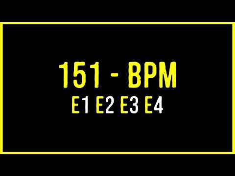 151 BPM - METRÔNOMO - CLICK (4/4)