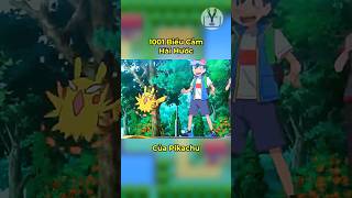 1001 Biểu Cảm Hài Hước Của Pikachu #shortvideo #shorts #anime #pokemon #satoshi #ash #pikachu