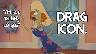Pleakley being a non-conforming king for 8 minutes 'straight' 💅🏻 (intergalactic drag icon)