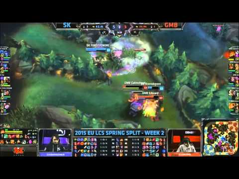 SK Forg1ven Graves vs GMB P1noy Corki Highlights 2015 EU LCS Spring