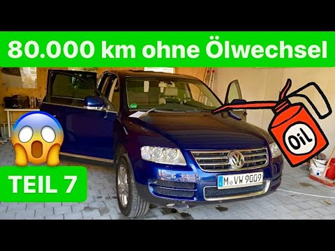 Hatte dieser VW Touareg 80.000 km keinen Ölwechsel ? - VW Touareg V10 TDI Umbau - Folge 7