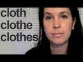 American English Pronunciation: cloth vs. clothe vs. clothes 