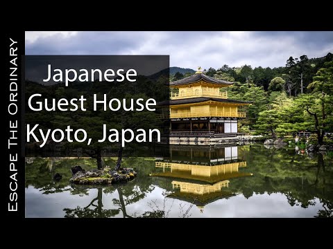 Staying in a Japanese Guest House in Kyoto, Japan (2020)