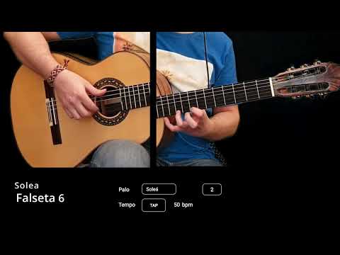 Ojos marrones (soleá), Falseta 6 ( part 7)