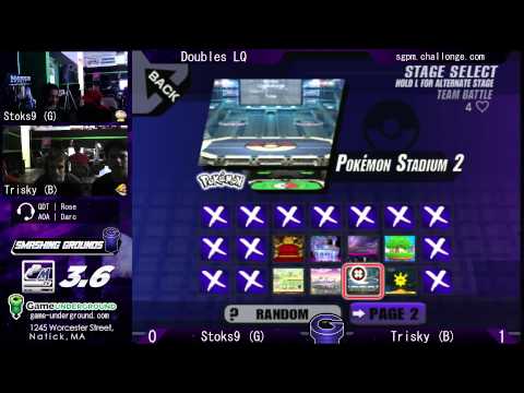 I Can't Believe It's Not Melee! What a Twist! Doubles - Stoks9 (G) vs Trisky (B)