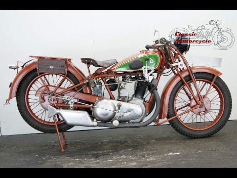 D-Rad R10 1931 496cc 1 cyl ohv - starting up