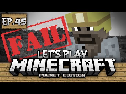 Survival Let's Play Ep. 45 - DO NOT WATCH THIS EPISODE!!! - Minecraft PE (Pocket Edition)