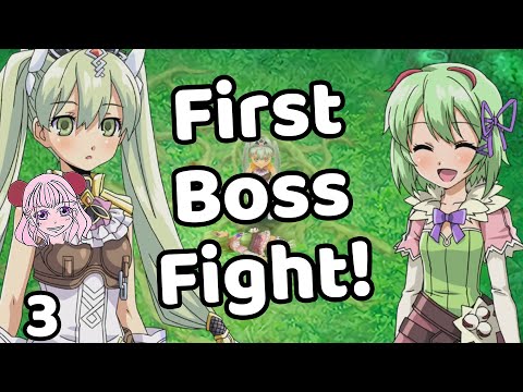 Rune Factory 4 Special Switch Gameplay - First Boss Turned Into A Girl! [English]