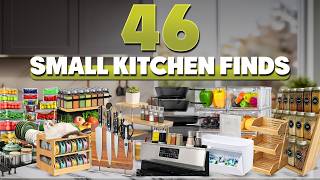 46 Amazon Finds for Small Kitchens & Tiny Countertops That Help Maximize Space!