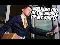Walking Out On The JOB
