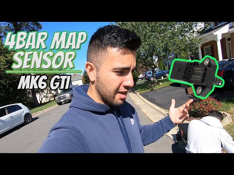 4 BAR Map Sensor for MK6 GTI!