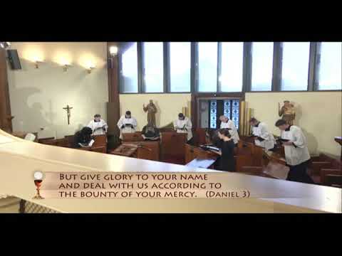 ALL THAT YOU HAVE DONE TO US  EWTN CHOIR   WED 28 9 2022