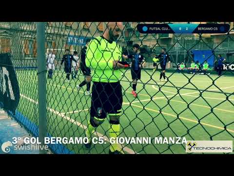 Highlights della partita Futsal Club Genova 2-7 Bergamo C5 del 22/05/2021