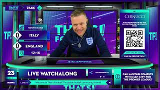 ITALY vs England LIVE Stream Watchalong with Mark Goldbridge