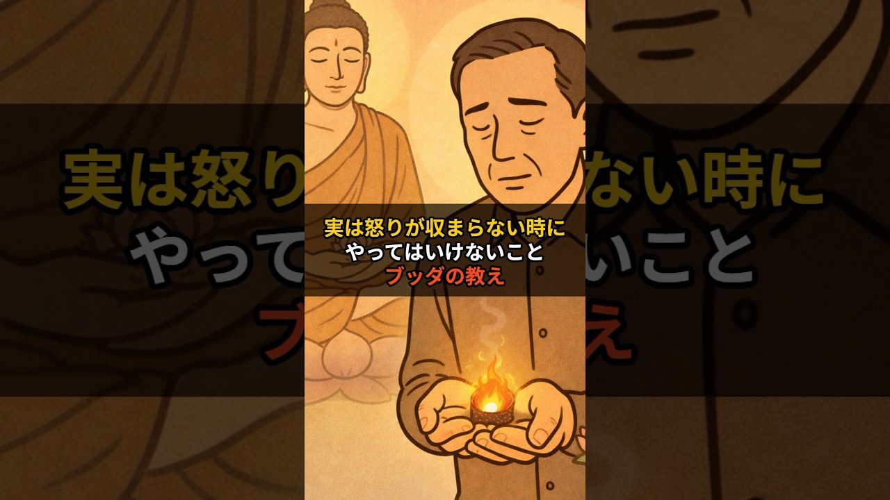 実は“怒りが収まらないとき”にやってはいけないこと｜ブッダの教え