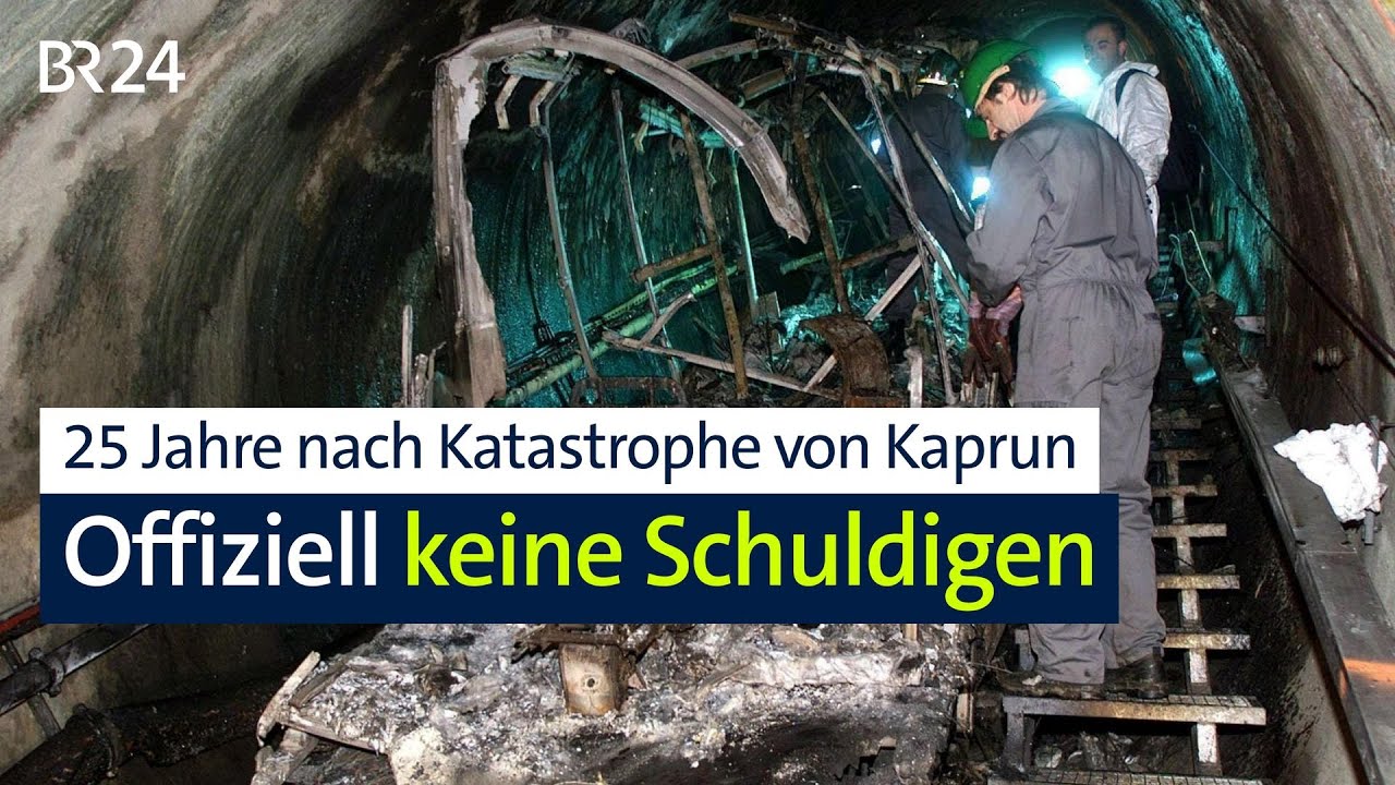 25 Jahre nach Katastrophe von Kaprun: 155 Tote und offiziell keine Schuldigen | Abendschau | BR24